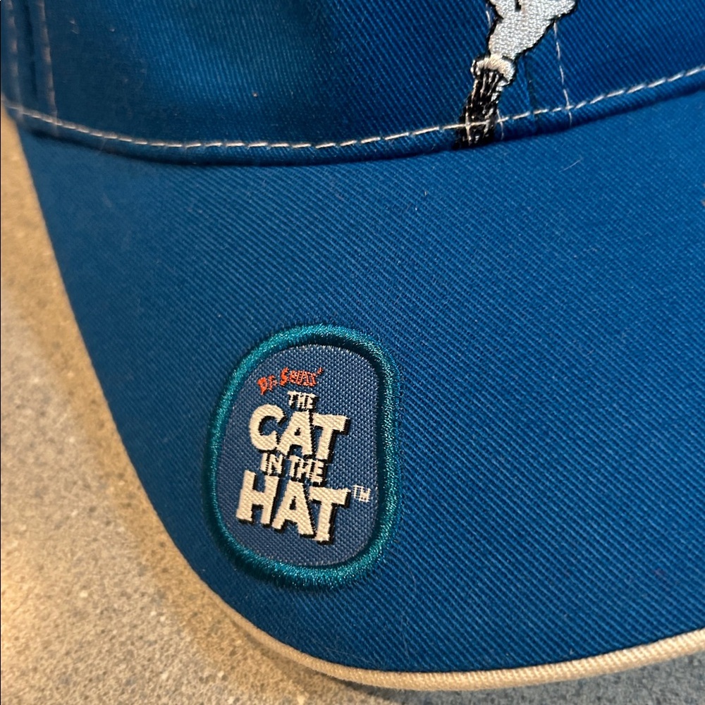Dr Seuss - OS - Rare “The Cat in the Hat”2003 Movie Merchandise Adult Size Cap - Picture 9 of 11